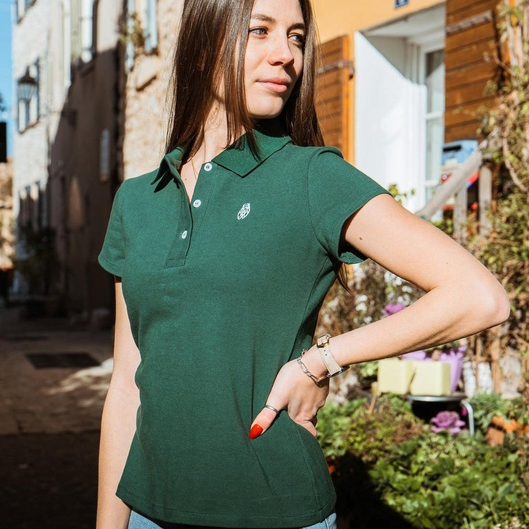 Image of Polo Femme Cigale - Fabriqué en Provence - Sudist